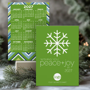 2023 - Kalender met verlopende vredes voor feestel Kaart
