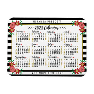 2023 kalender (zie beschrijving voor de nieuwste v magneet