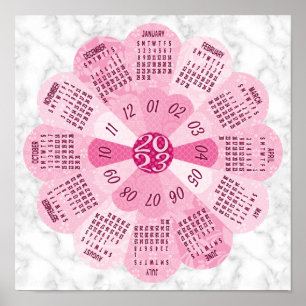 2023 Kalender (zie beschrijving voor de nieuwste v Poster