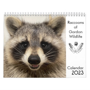 2023 Kalendergebieden van Gordon Wildlife Kalender