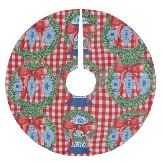 2023 Kerst Ginger Jar Jars Boom Rok Kerstboom Rok (Voorkant)