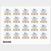 2023 Kindergarten Afstuderen Custom School Party Vierkante Sticker (Vel)