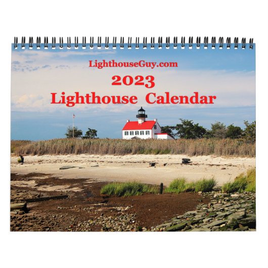 2023 LighthouseGuy.com Lighthouse Calendar Kalender (Hoes)