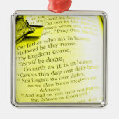 2023 Lords gebed Metalen Ornament (Voorkant)