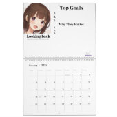2023 manga anime meiden kalender doelstellingen (Jan 2026)