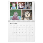 2023 Moderne reeks 60 Foto - Hot Pink Custom Kalender (Feb 2026)