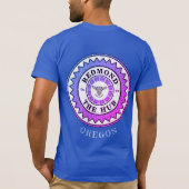 2023 National - T-shirt Logo violet (Dos)