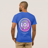 2023 Nationale - Paarse Logo T-Shirt (Achterkant volledig)