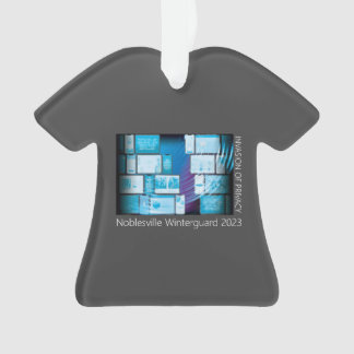 2023 Noblesville Winterguard - Invasie van privacy Ornament