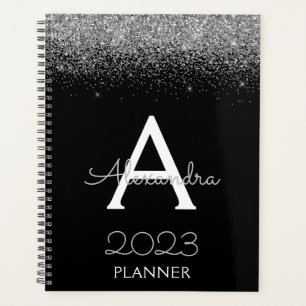 2023 Noir et Argent Paillettes Monogramme Luxe Mod
