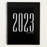 2023 Noir hebdomadaire mensuel non daté<br><div class="desc">2023 Carnet de planificateur noir hebdomadaire non daté</div>