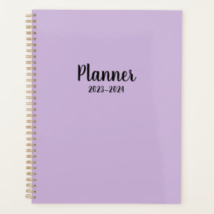 2023 paarse Maandelijks/Wekelijks Planner