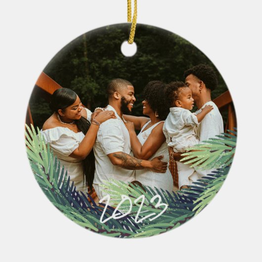 2023 Photo Noël Ornement ou Fête de l'Image (Devant)