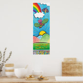 2023 Poster - Houden van de regen - Buellton.Art (Keuken)