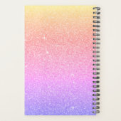 2023 Rainbow Pastel Glitter Sparkle Monogram (Dos)