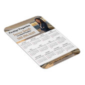 2023 Realtor Calendar Refrigerator Magnet (Côté Droit)