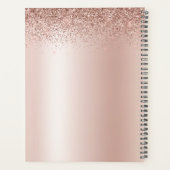 2023 Rose Gold Blush Pink Monogramme Pailletée (Dos)