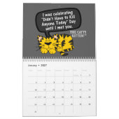 2023 Sarcastic Kitten Humor Kalender (Jan 2027)