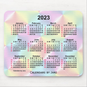 2023 Satin Rainbow 52 Weeks Agenda van Janz Muismat