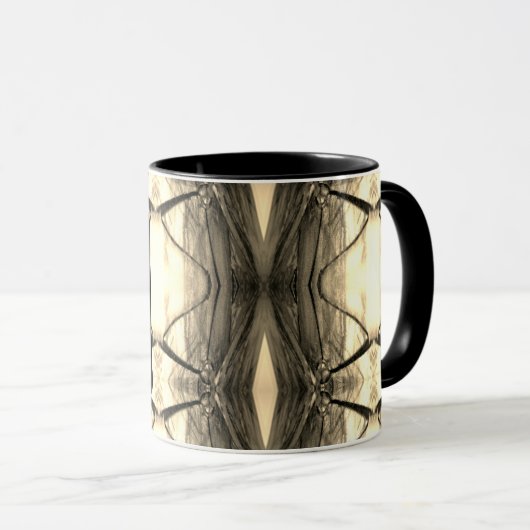 2023 Schrikbaar Sepia Neon Agenda van de Janz-Mok Mok (Voorkant rechts)