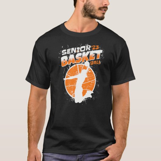 2023 Senior Basketball T-shirt (Voorkant)