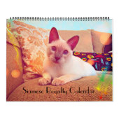2023 Siamese Royalty Calendar Kalender (Hoes)