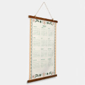2023 Tapestry Wall Yarly Calendar Hangend Wandkleed (Gebogen)