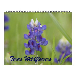 2023 Texas Wildflower Kalender