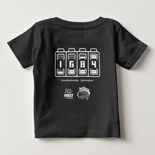2023 Thème T-shirt - Taille bébé (Dos)