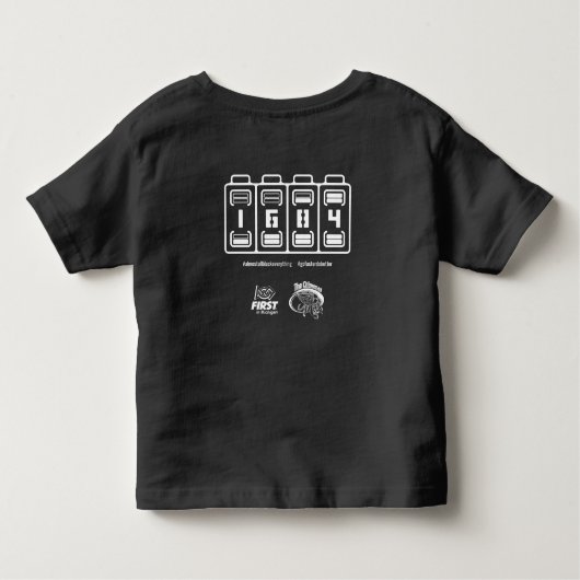 2023 Theme T-Shirts - Toddler Sizes (Achterkant)