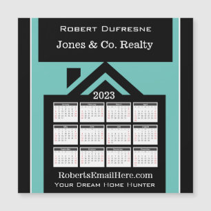 2023 Tijdelijk Huis Gepersonaliseerd Magnet