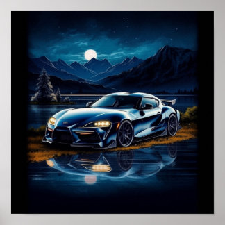 2023 Toyota GR Supra Sportauto Poster