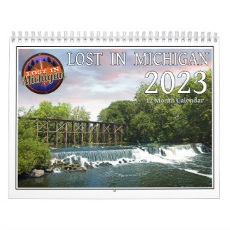 2023 Verloren in Michigan wall kalender