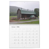 2023 Vermont Barns - Calendrier (Jan 2026)