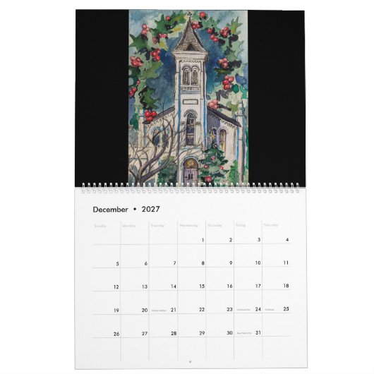 2023 Vues du calendrier Huntsville (Dec 2027)