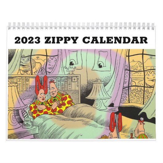 2023 ZIPPY-kalender Kalender (Hoes)