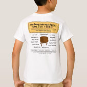 2024 10U Zuid Chocolade Pucks Kinder Tshirt - Rond (Achterkant)