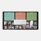 2024 2025 2026 Calendrier avec 18 Photos - noir (Clavier et souris)