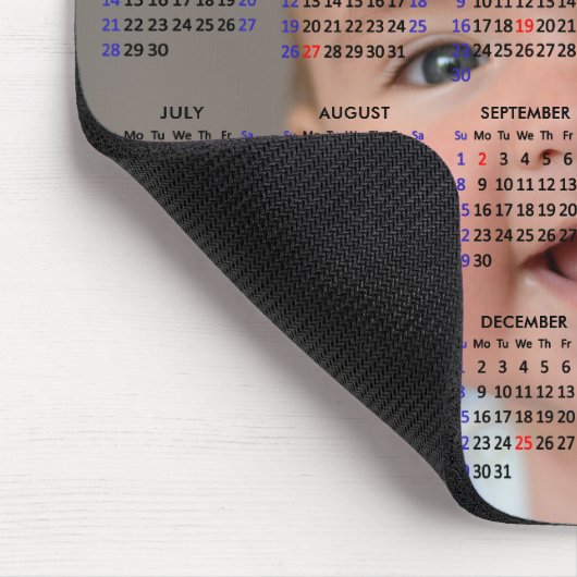 2024 - 2025 Kalender Aangepaste Volledige Foto US Muismat (Hoek)