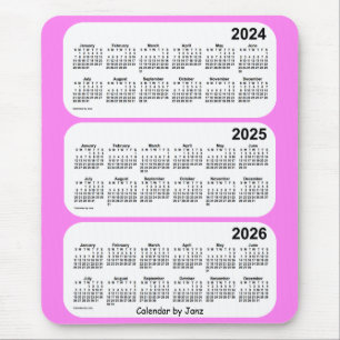 2024-2026 Violet 3 Year Agenda van Janz Muismat