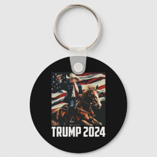 2024 4 juli Patriottisch Amerika Onafhankelijkheid Sleutelhanger