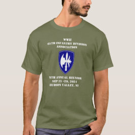 2024 65th Infantry Reunion-Hudson Valley DARK T-shirt