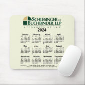 2024 Aangepaste kalender door Janz Muismat (Met muis)