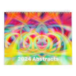 2024 Abstracte kalender