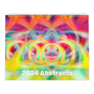 2024 Abstracte kalender