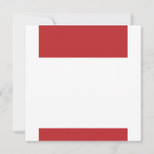 2024 Afstudeerfeest Rode Afstudeerder Uitnodiging (Achterkant)