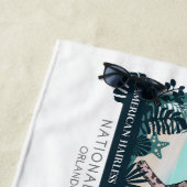 2024 AHTCA Nat'l Spécialité Logo Plage Serviette (En situation)