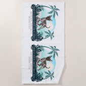 2024 AHTCA Nat'l Spécialité Logo Plage Serviette (Devant)