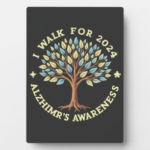 2024 Alzheimer Awareness Month Fotoplaat