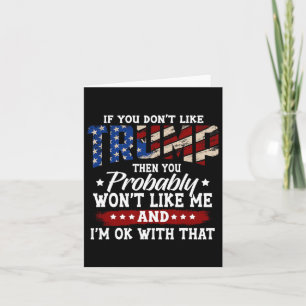 2024 Amerikaanse vlag 4 juli Trump 2024 Kaart